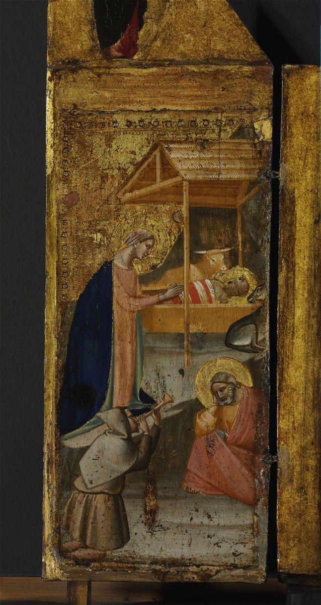 Taddeo Gaddi: Jézus születése (ez a műtárgy jelenleg nincs kiállítva)