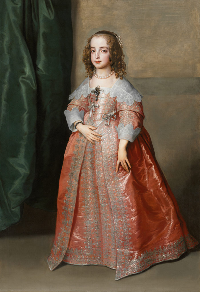 Anthony van Dyck: Stuart Mária Henrietta esküvői portréja (1641)