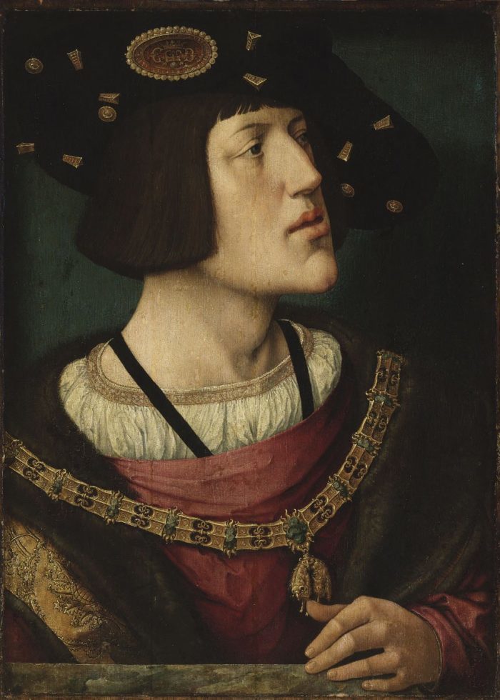 Barend van Orley: V. Károly császár portréja