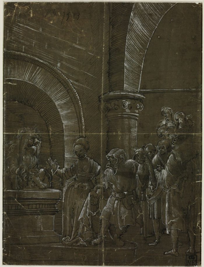 Albrecht Altdorfer után: Az igazság szája, 1513