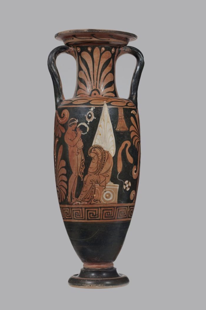 Campaniai vörösalakos amphora 