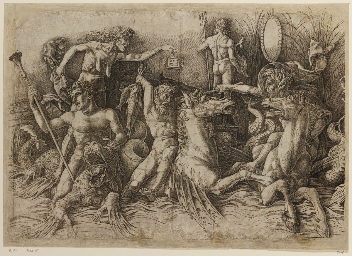 Andrea Mantegna Tengeristenek csatája