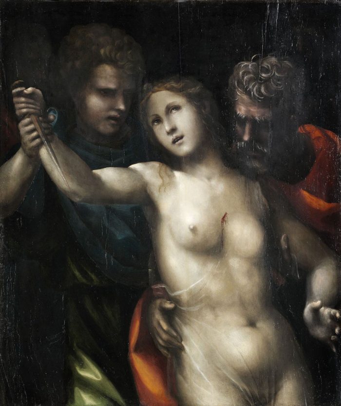 Sodoma (Giovanni Antonio Bazzi): Lukrécia halála, 1530-1535