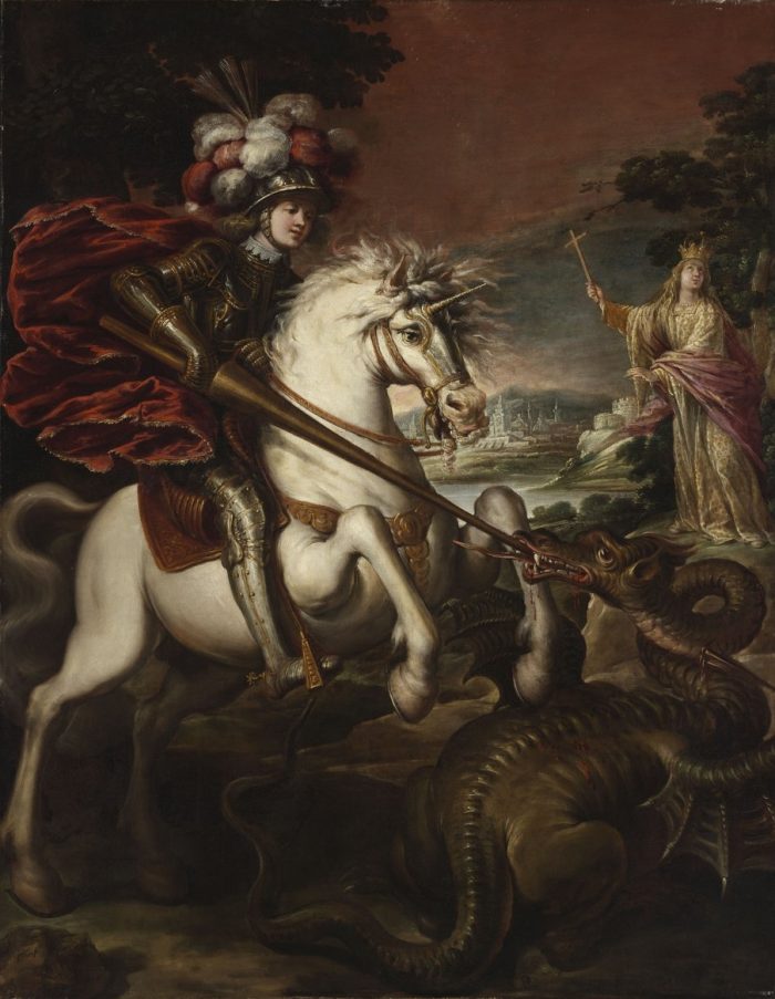 Francisco Fernández: Szent György legyőzi a sárkányt, 1650